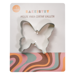Cortador De Galletas Diseño Mariposa BAKEISTRY 1 Pieza