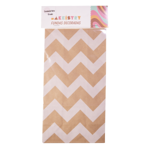 Fundas Decoradas Líneas BAKEISTRY 10 Piezas