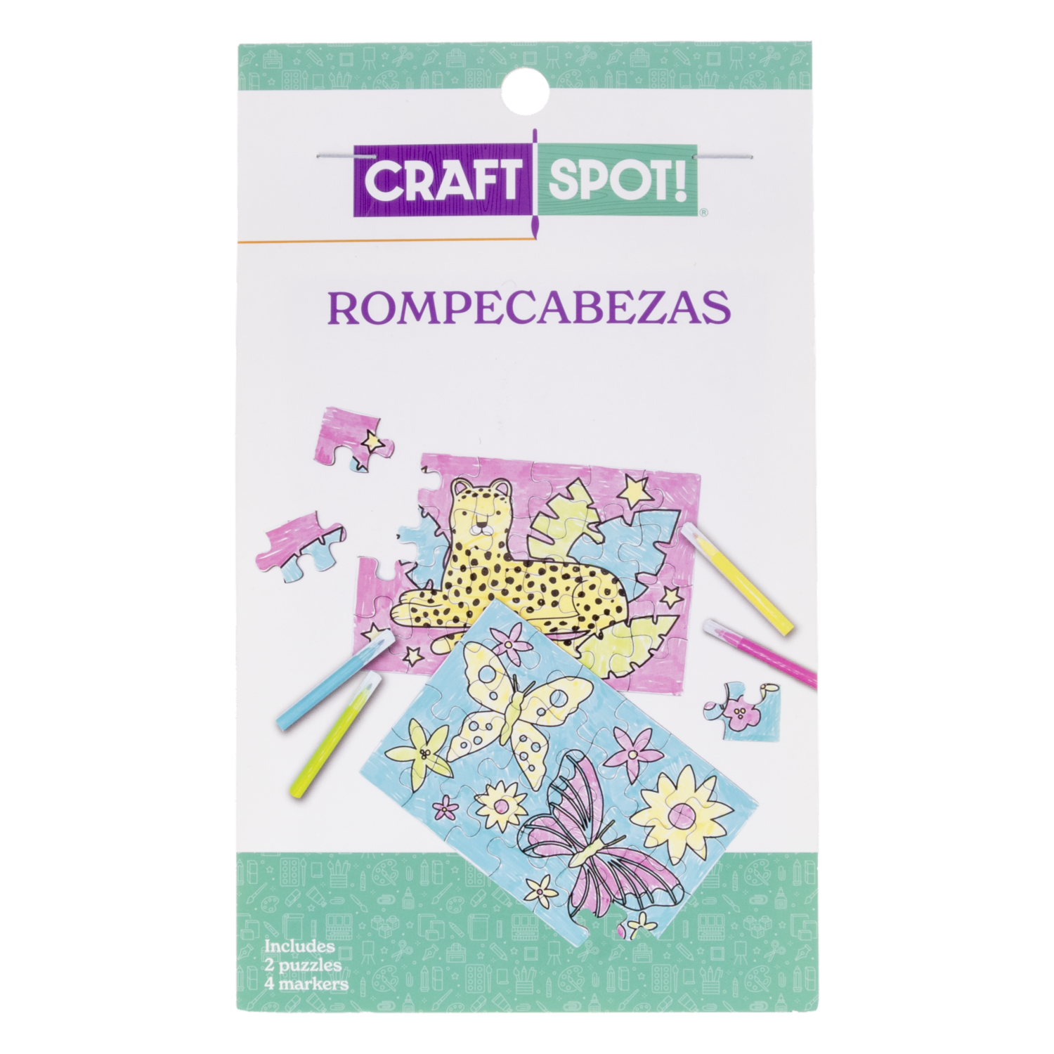 Set Colorear Tu Rompecabezas CRAFTSPOT 1 Pieza