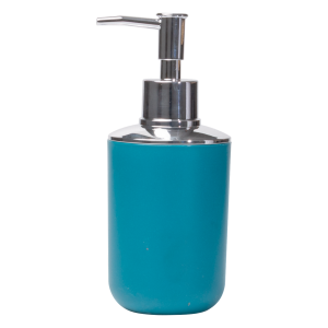 Dispensador De Jabón Líquido De Baño Celeste SKYLARK 3 Piezas