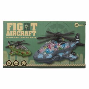 Helicóptero De Combate KOOME Posee Luz Y Sonido