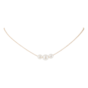 Collar Con Dije De 3 Perlas SKYLARK 1 Pieza