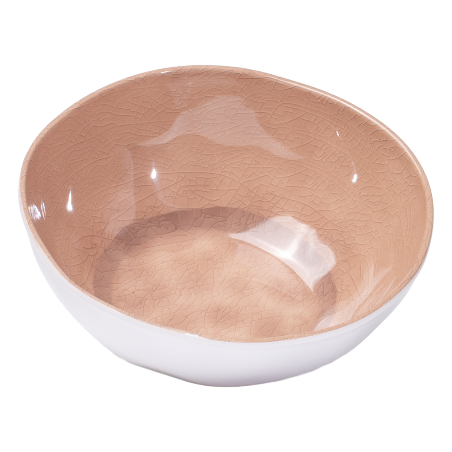 Bowl Textura De Piedra Café FREE HOME 17X6.6 Cm