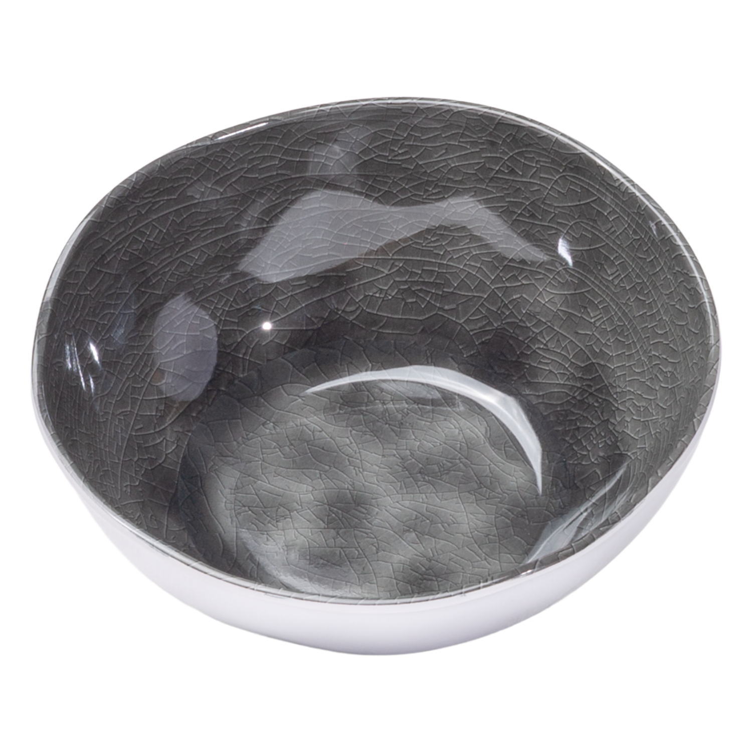 Bowl Textura De Piedra Negra FREE HOME 17X6.6 Cm