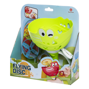 Lanzador Cocodrilo KOOME Incluye 6 Discos