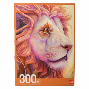 Rompecabezas León Con Flores KOOME 300 Piezas