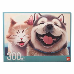 Rompecabezas Mascotas Felices KOOME 300 Piezas