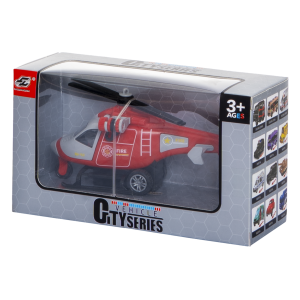 Helicóptero De Bomberos KOOME Colores Surtidos