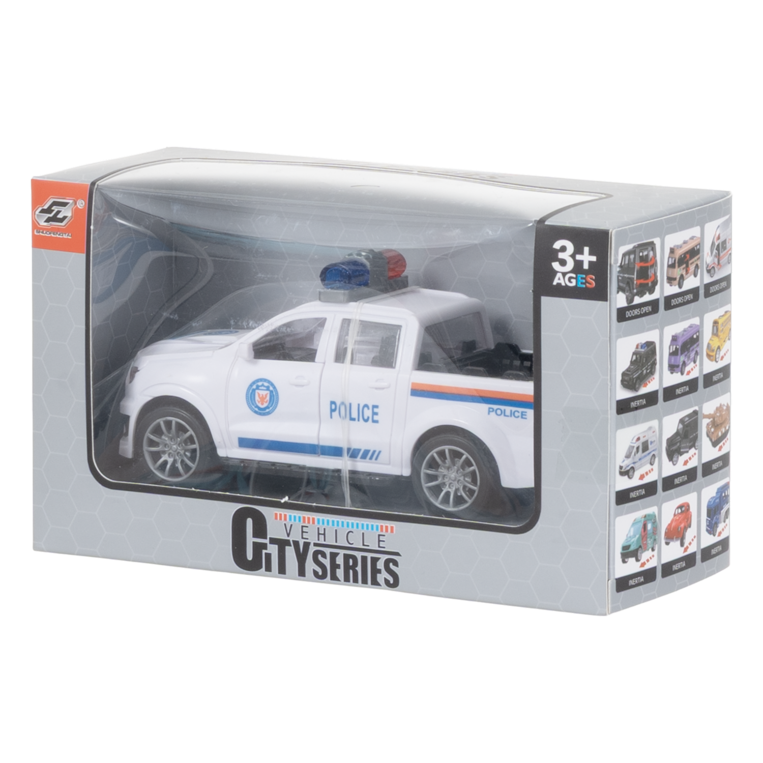 Camioneta De Policía KOOME A Fricción
