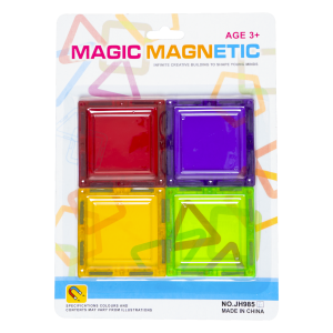 Bloques Magnéticos Cubo KOOME 4 Piezas