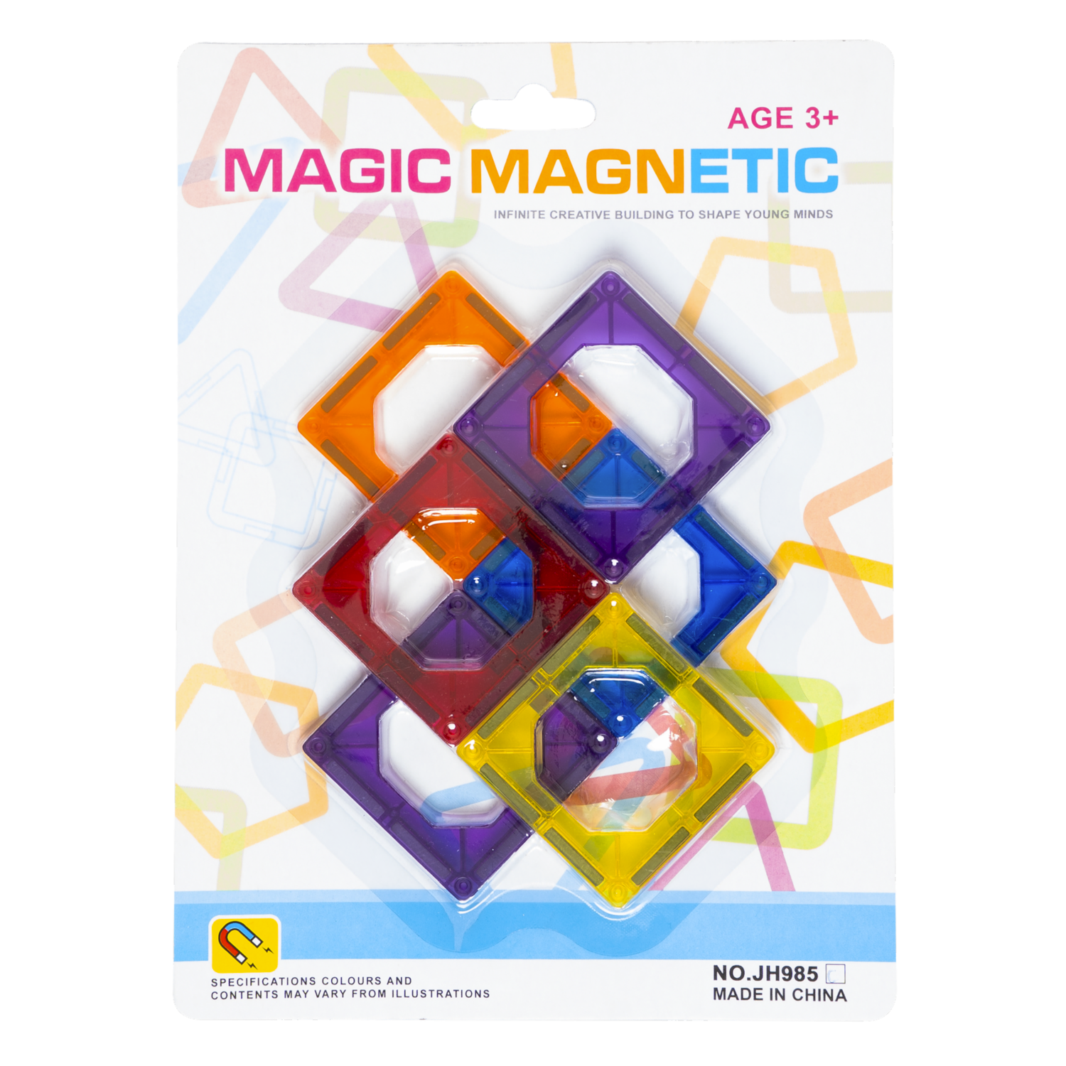 Bloques De Armar Octagonal KOOME 6 Piezas