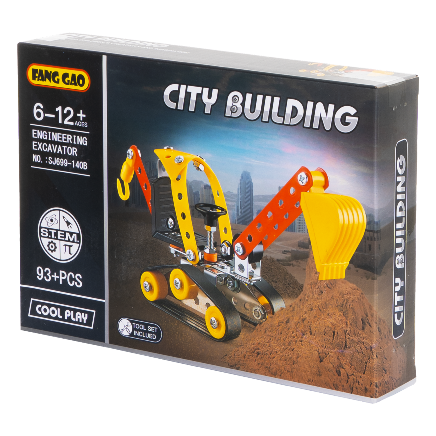 Kit Para Armar Excavadora KOOME 93 Piezas