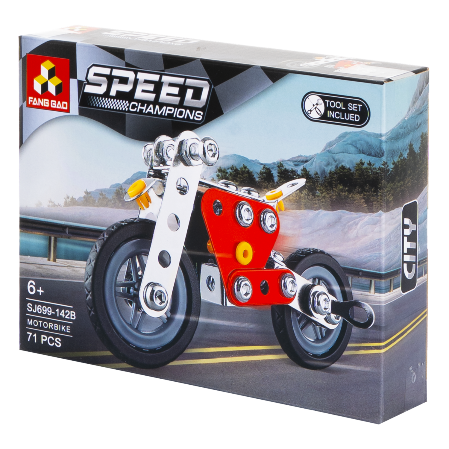 Kit Para Armar Moto KOOME 71 Piezas