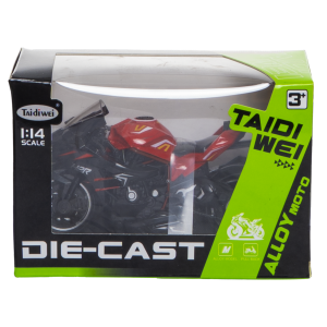 Moto A Escala 1:14 Kawasaki TAIDIWEI 12 Centímetros