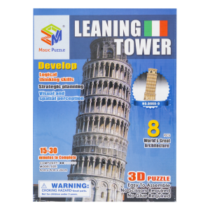 Rompecabezas 3D Torre Inclinada KOOME 8 Piezas