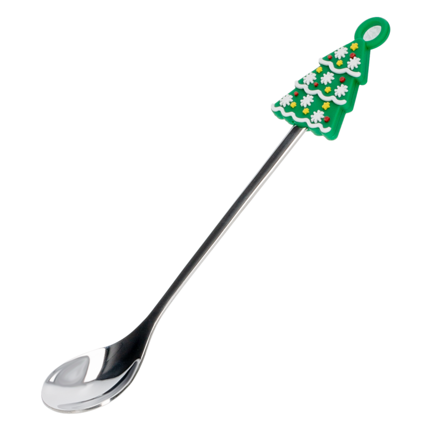 Cuchara Navideña Larga Árbol JOY 1 Pieza