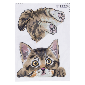 Adhesivo Decorativo De Pared Para Interruptor Gato ZHI XIAN 1 Pieza