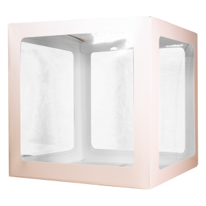 Cajas Transparentes Decorativas Amor HUI PAI X4 Piezas