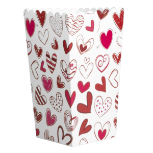 Caja Para Canguil San Valentín HUI PAI X4 Piezas