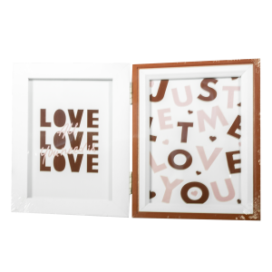 Portaretratos Diseño Love San Valentín BINBIN ARTS & CRAFTS Unidad