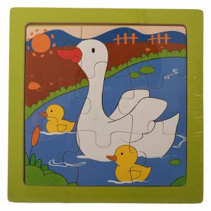 Rompecabezas Patitos TOP BRIGHT 9 Piezas