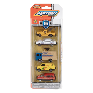 Set De Carros EXPRESS WHEELS Incluye 5 Carros