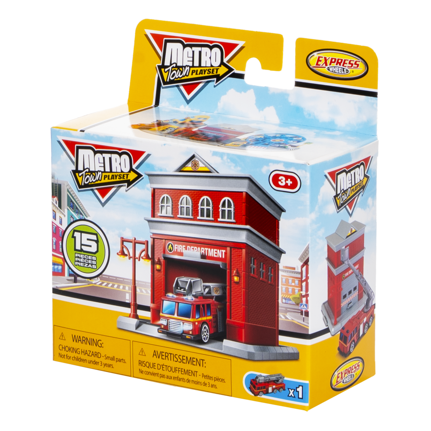 Set De Juego Ciudad Metropolitana EXPRESS WHEELS Modelos Surtidos