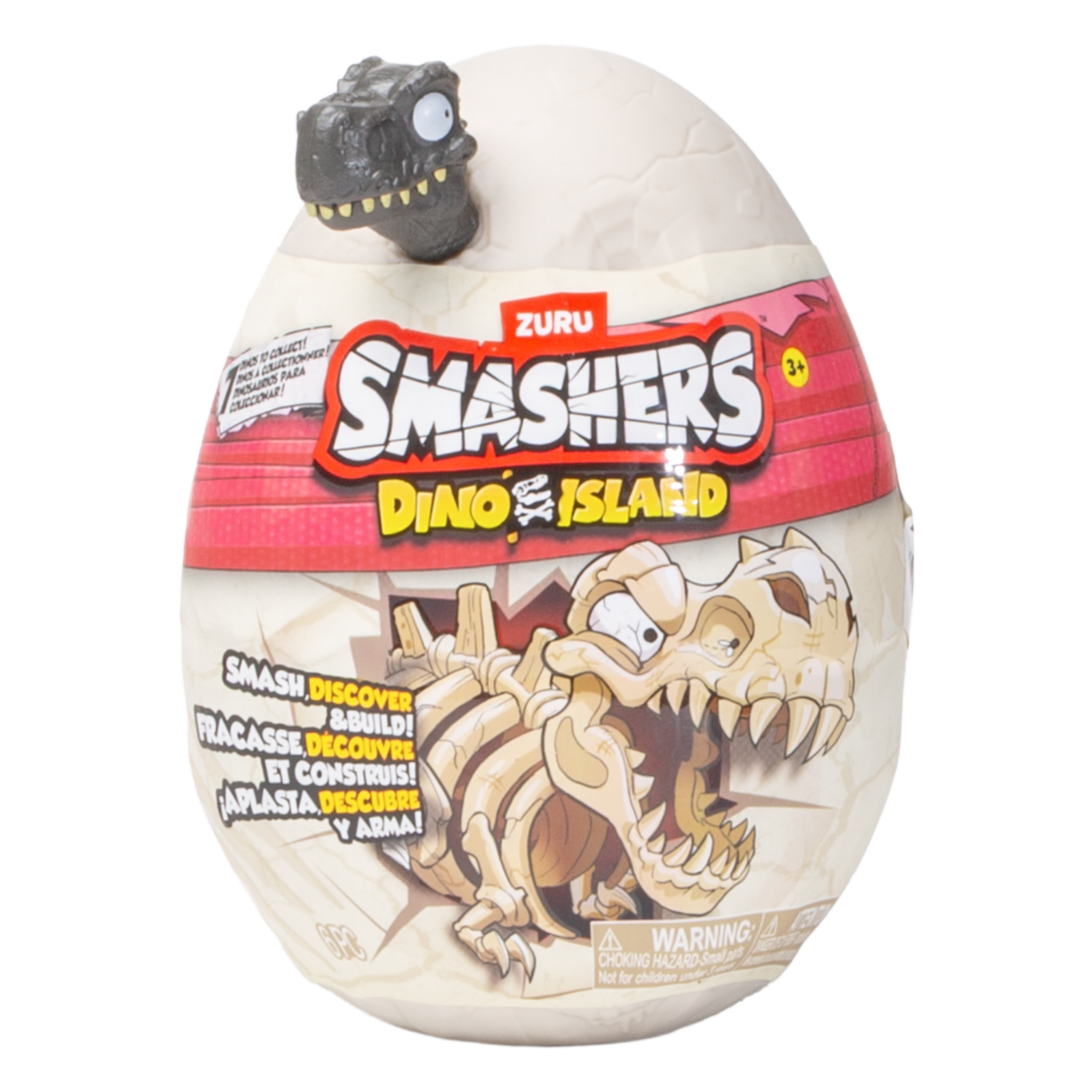 Huevo Dino Island SMASHERS 6 Piezas