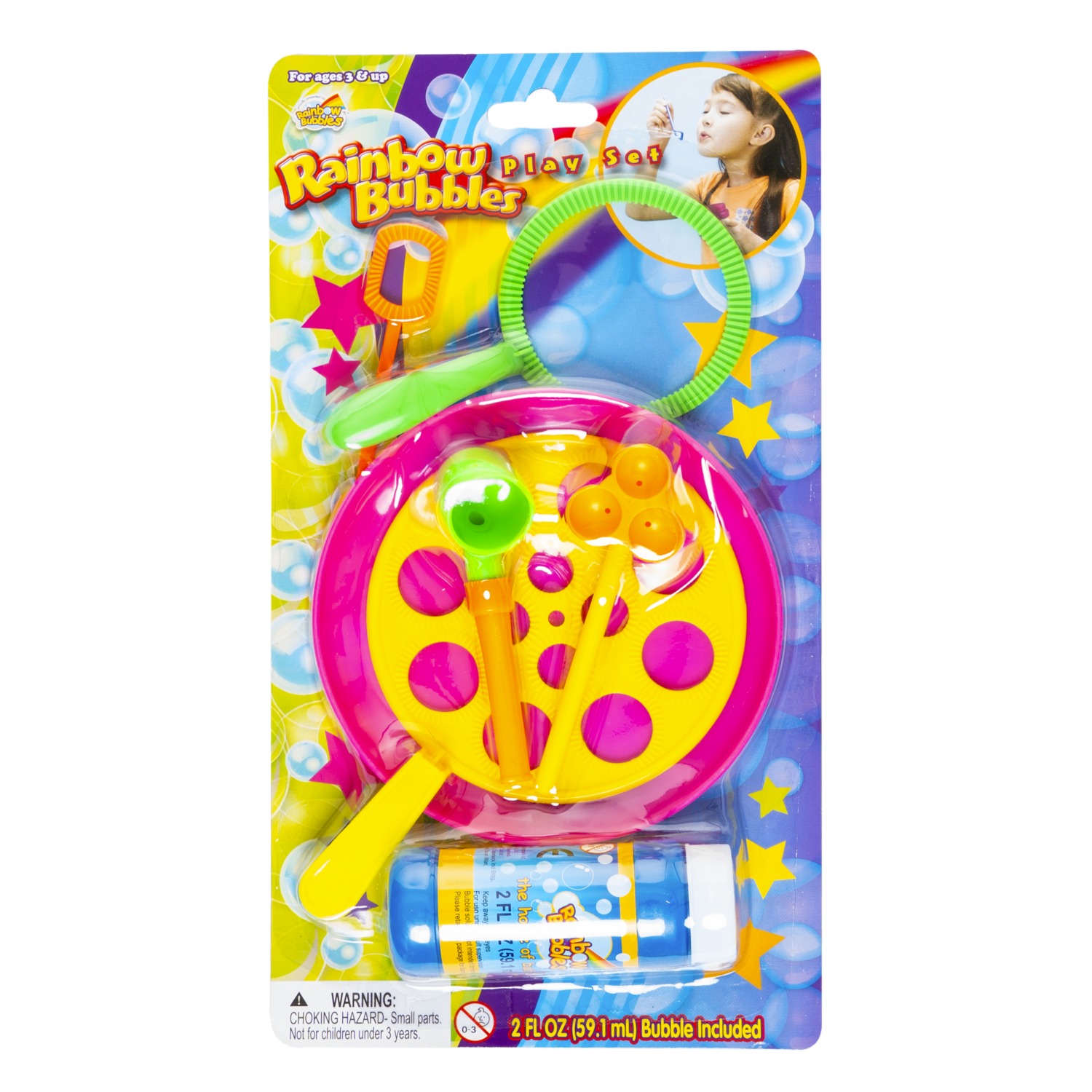 Set De Juego Burbujas RAINBOW BUBBLES Modelos Surtidos