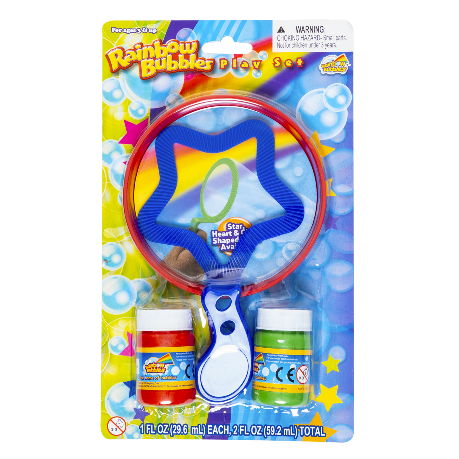 Set De Burbujas RAINBOW BUBBLES Modelos Surtidos