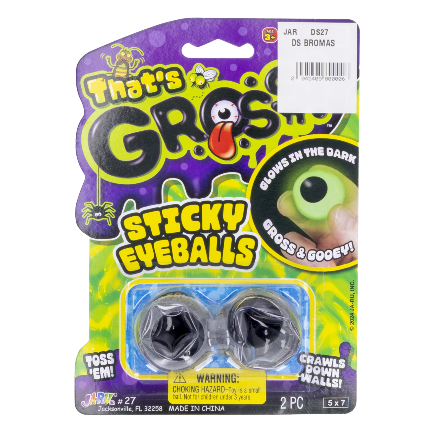 Ojos Pegajosos JARU Colores Surtidos