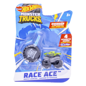 Lanzador De Vehículos Monster Trucks HOT WHEELS Modelos Surtidos