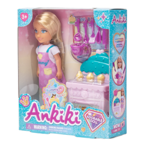 Set De Juego Muñeca Repostera ANKIKI Incluye Accesorios