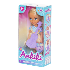 Muñeca Tiempo Feliz ANKIKI Incluye Accesorios