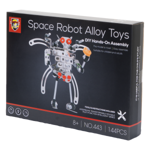 Kit Para Armar Robot Espacial ASSEMBLY TOYS 144 Piezas