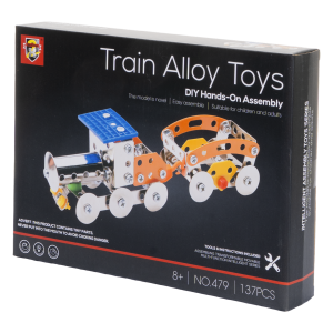 Kit Para Armar Tren ASSEMBLY TOYS 137 Piezas