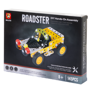 Kit Para Armar Auto De Turismo ASSEMBLY TOYS 145 Piezas