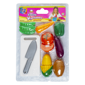 Set De Juego Vegetales KITCHEN COLLECTION 12 Piezas