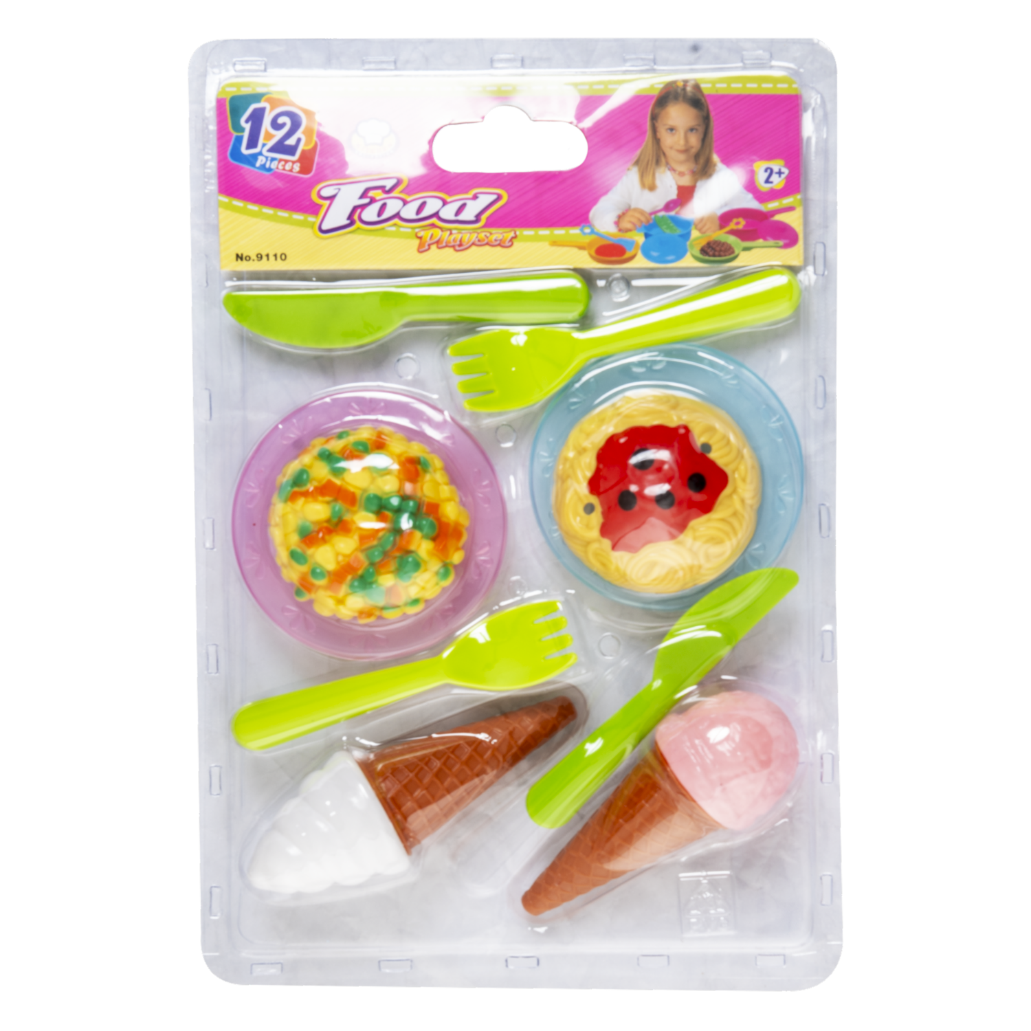 Set De Juego Comida KITCHEN COLLECTION 12 Piezas