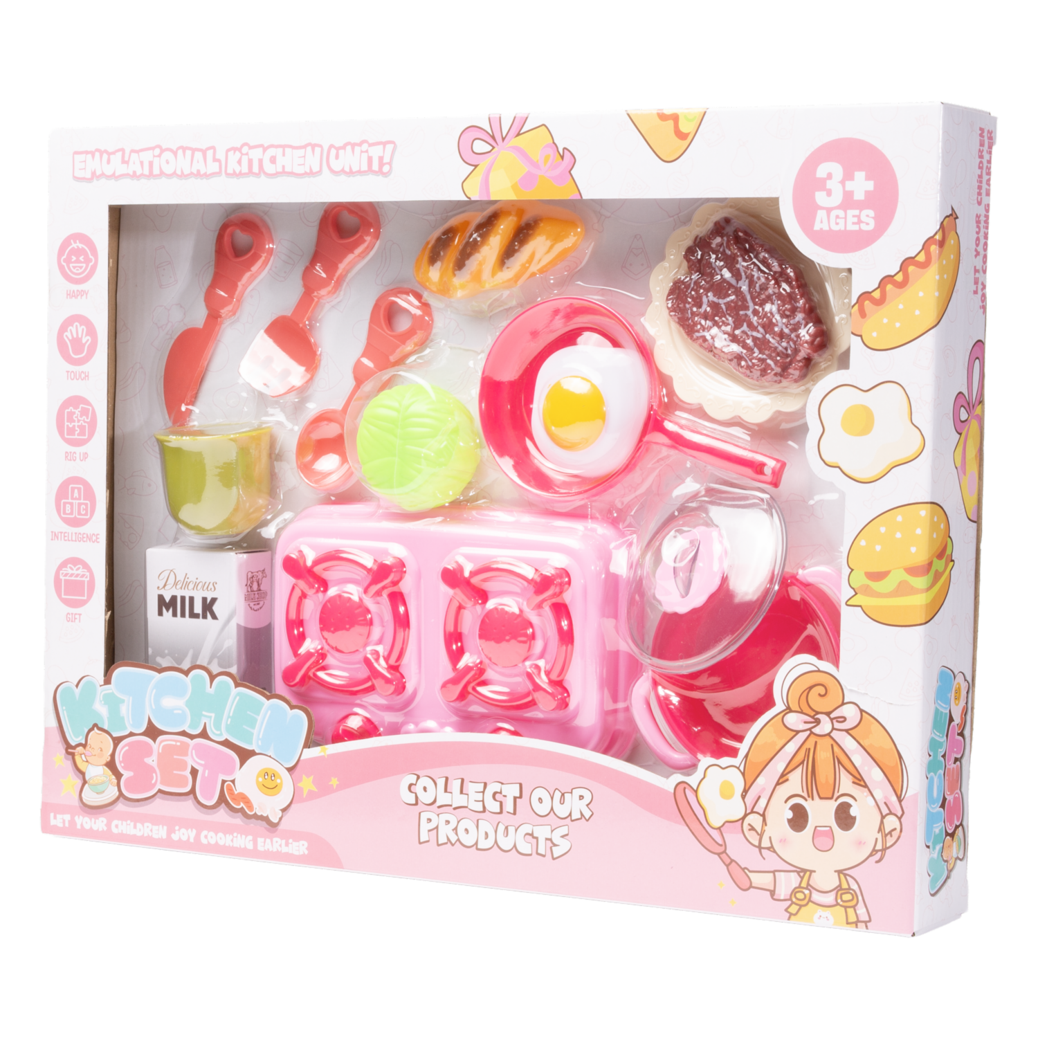 Set De Juego Mi Cocina KOOME 14 Piezas