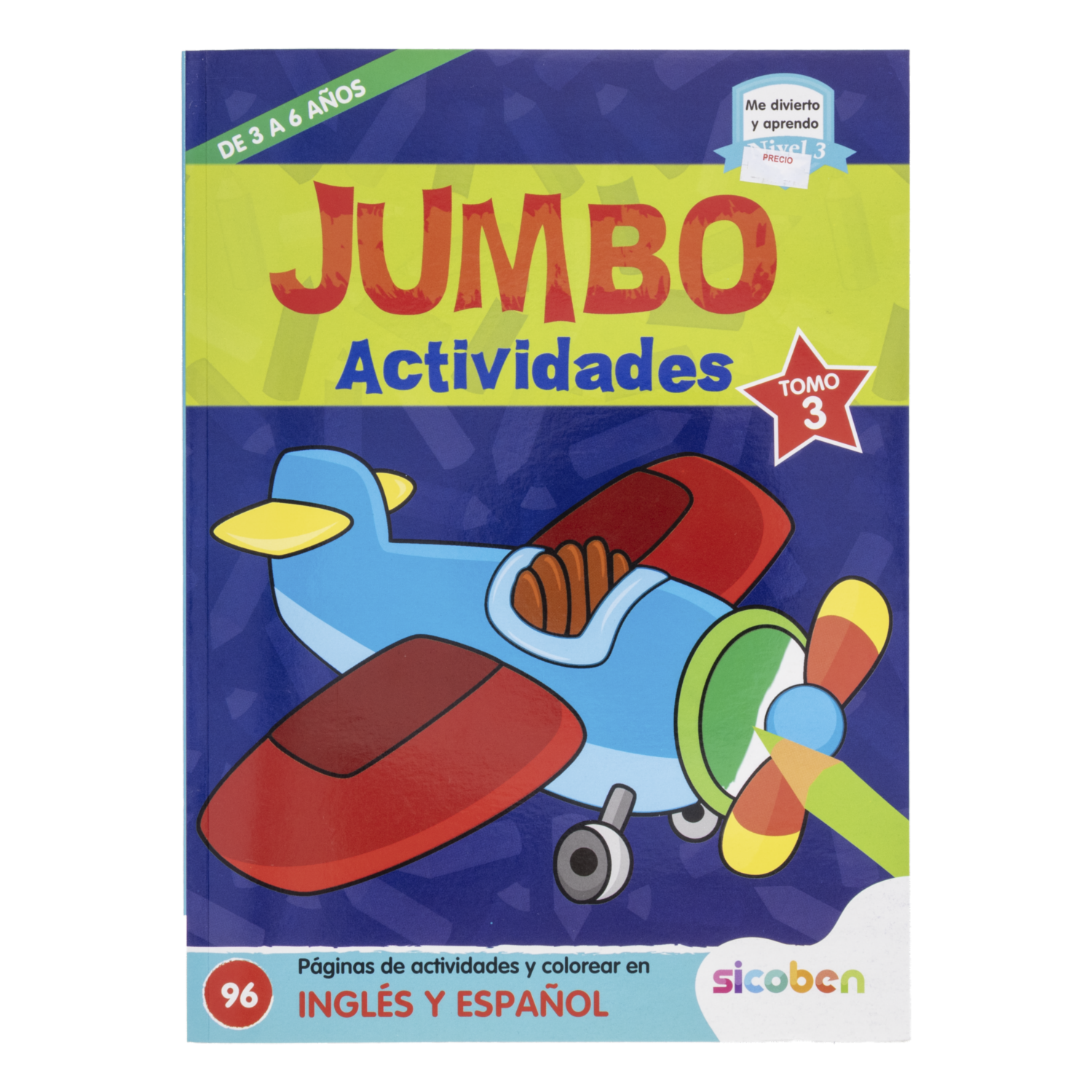 Libro Jumbo Color SICOBEN 96 Páginas