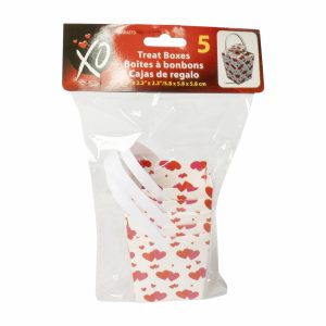 Cajas De Regalo Corazones LP X 5 Uds