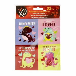 Tarjetas Adhesivas Love LP X 32 Piezas