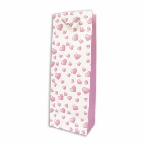 Funda De Regalo Corazón Botella LP 1 Pieza