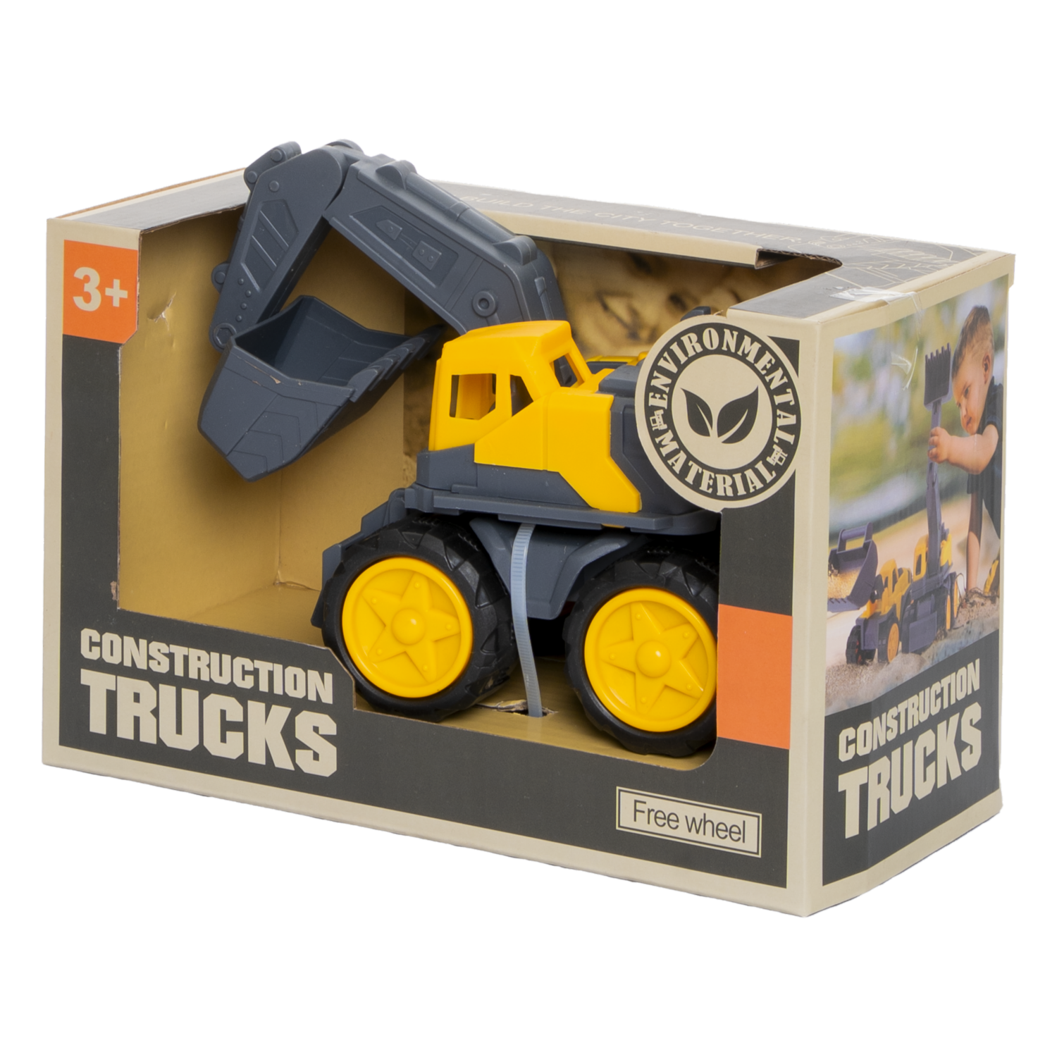 Camión Excavadora FREE WHEELS Pala Articulada