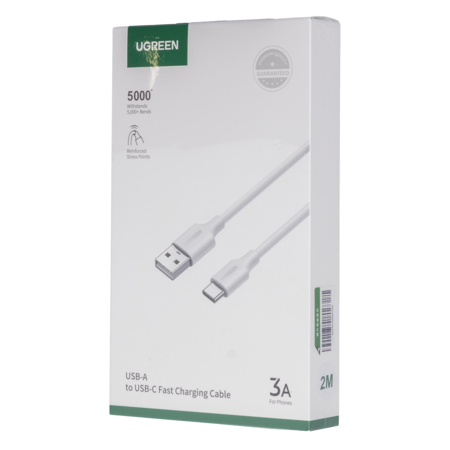 Cable Usb-A a Usb-C 3 A Carga Rápida UGREEN 2 M