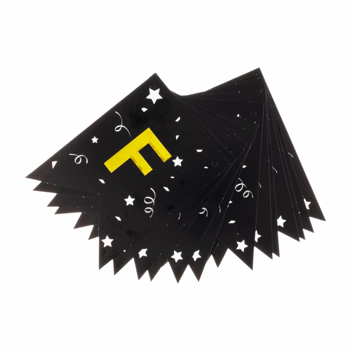 Guirnalda Feliz Año Nuevo IMPORTADORA CUMPLEAÑOS Unidad - Image 2