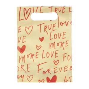 Funda De Regalo Tronquel Mini Corazón ECO BAGS 15 X 21 Cm