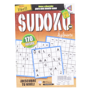 Libro Sudoku Facil - Ágilmente EDITORES NACIONALES 96 Páginas