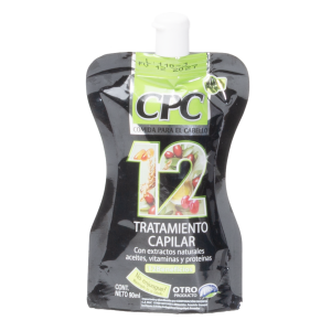 Tratamiento Capilar 12 Con Extractos Naturales Aceites Vitaminas Y Proteínas Doy Pack CPC 90 Ml